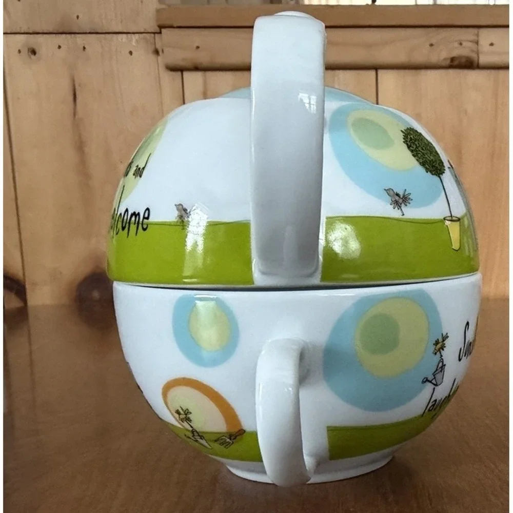 Creative Tops Born To Shop Gifts For Her Sunshine Friends Laughter Cup Teapot 09